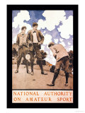 National Authority on Amateur Sport Poster von Maxfield Parrish