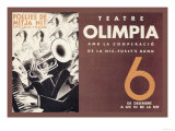 Theatre Olimpia Print by E. Mora