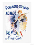 Parfumerie-Distillerie, Monaco Affiches par Jules Chéret