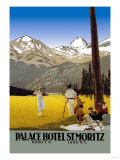 Palace Hotel St. Moritz Prints