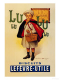 Lu Lu Biscuits Posters by Firmin Etienne Bouisset