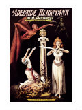Adelaide Herrmann and Company: Hindoo Magic Lámina Adelaide Herrmann and Company: Hindoo Magic Lámina