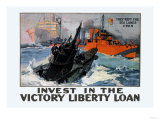 They Kept the Sea Lanes Open, Invest in the Liberty Loan Posters by Shafer 