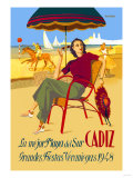 Cadiz, La Mejor Playa del Sur Affiche