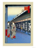 Floating World at Dusk Posters par Ando Hiroshige