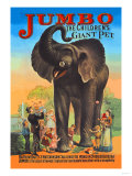 Jumbo, The Children's Giant Pet Plakater Jumbo, The Children's Giant Pet Plakater