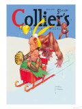 Talking Baby Monkeys on a Stroll Posters by Lawson Wood