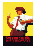 Stjernen Ol Og Mineralvande Posters