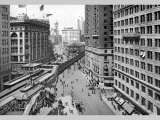 Looking Down Broadway Towards Herald Square, 1911 Prints by Moses King