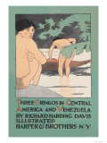 Three Gringos in Central America and Venezuela Poster par Edward Penfield