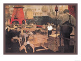Empire Builders: Loading and Unloading Cargo Posters by Fred Taylor