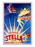 Pétrole Stella Affiche par Henri Gray
