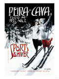 Sports d'Hiver: Skiing Friends Posters
