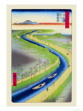 View of Mount Fuji Pósters por Ando Hiroshige