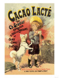 Cacao Lacte de Ch. Gravier Superieur Posters