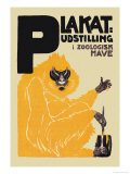 Udstilling I Zoologisk Have Print by Valdemar Andersen