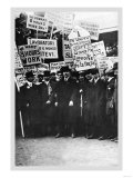Clothing Workers Strike Print