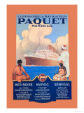 Marseille Cruise Package: Black Sea-Morocco-Senegal Pósters por Sandy Hook