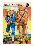 Soldier and Sailor Photo