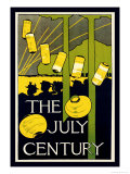 The July Century Poster par Charles Herbert Woodbury