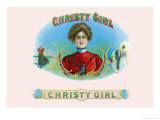 Christy Girl Cigars Affiches par Howard Chandler Christy