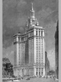 Municipal Building Prints by Moses King