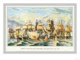 Perry's Victory on Lake Erie Posters