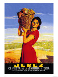 Jerez Fiesta de la Vendima Xi Posters par Padilla 
