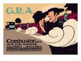 G.R.A.: Smokeless and Odorless Automobiles Posters by Hans Rudi Erdt