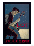 Luz Electrica del Excursionista Print by I. Pedro