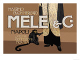 Mele and C Posters by Aleardo Terzi
