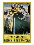 The Attack Begins in the Factory Prints