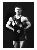 Bodybuilder in Sash Posters