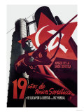 Nineteen Years of the Soviet Union and the Fight for Freedom and World Peace Láminas por Josep Renau Montoro Nineteen Years of the Soviet Union and the Fight for Freedom and World Peace Láminas por Josep Renau Montoro