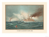 First Class Battle Ships Posters by Werner 