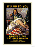 It's Up to You to Protect the Nation's Honor Lámina por Schneck It's Up to You to Protect the Nation's Honor Lámina por Schneck