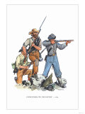 Confederate Infantry, 1863 Posters