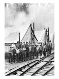 Logging Camp Posters by Clark Kinsey