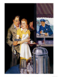 The Bookie and the Blonde Posters par A. Laby