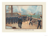 Sinking of the Alabama, June 11, 1864 Photo by Werner 