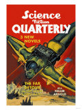 Science Fiction Quarterly: Rocket Man Attacks Prints