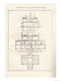Villa in the Florentine Style Poster av Richard Brown Villa in the Florentine Style Poster av Richard Brown