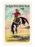 Buffalo Bill: A Bucking Bronco Poster