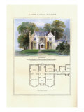 Tudor Suburban Residence Poster by Richard Brown