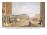 View from Capel-Street, Looking over Essex-Bridge, Dublin, 1797 Photo by James Malton