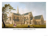 Saint Patrick's Cathedral, Dublin, 1793 Posters by James Malton