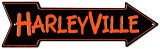 Harleyville Blechschild
