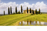 Tuscan Hillside no. 5 Art by Jim Chamberlain