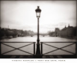 Pont des Arts, Paris Poster par Timothy Wampler