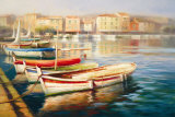 Harbor Morning II Posters by Roberto Lombardi Harbor Morning II Posters by Roberto Lombardi